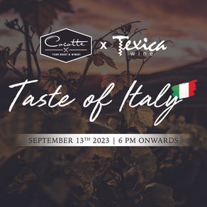 Cocotte x Texica Wine Night: Discover the Magic of Domini Castellare di Castellina Wines at Cocotte