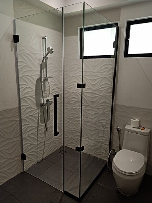 Shower wall