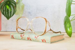 Vintage eyeglasses 1970's Frames/eyeglass/hipster/Multicolor Brown and clear tone By versailles USA Sale Price $58.50 $58.50 $65.00 Original Price $65.00 (10% off) FREE shipping