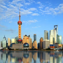 Picture of Shanghai's central business district