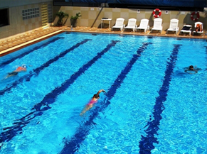 aquafitness classes bangkok Sivalai Clubhouse Ozone Pool