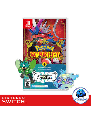 Pokemon Scarlet + Expansion Pass (US ASIA) - Nintendo Switch