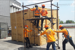 lifting platforms for removals bangkok V.Pack & Move (Bangkok) Co.,LTD.