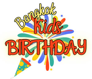 kids birthday logo